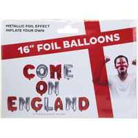 16" FOIL COME ON ENGLAND BALLOON 324045