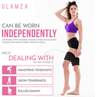 Glamza 'Chub Rub' Anti Chafing Thigh Bands - Pair