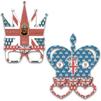 Vintage Coronation 6 Pack Masks