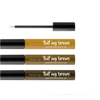 Fablashous Brush On Peel Off Eyebrow Tattoo Tint Gel