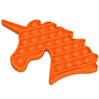 Generise Fidget Pop It - Unicorn- Orange
