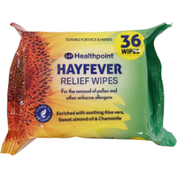 Healthpoint Hayfever Wipes 36 Pack