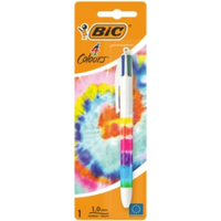 Bic 4 Colour Decor Tie Dye - Blister Pack of 1