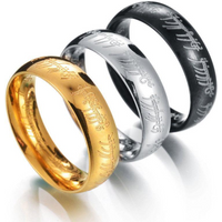 Mens Lord Vintage Gold and Silver Rings