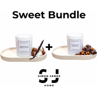 Sweet Candle Bundle - Coconut & Tonka Bean + Hazelnut Ganache