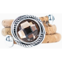 Natural Cork Handmade Fashion Ring