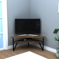 Corner TV Stand Entertainment Center Lotte