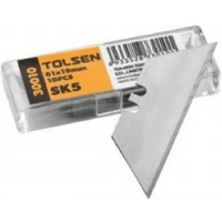 10Pcs Heavy Duty Knife Blades, SK5 Replacement Blades for Stanley and Utility Knives, 61mm Cutting Edge