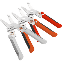 7 in 1 Wire Strippers Multi-Tool – Cutting, Clamping, Stripping, Crimping & More with Safety Lock