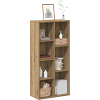 vidaXL Bookcase Artisian Oak 50x25x105 cm Engineered Wood