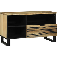 vidaXL TV Units with Drawer Brown 80 x 33 x 46 cm Engineered wood