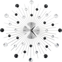 vidaXL Wall Clock with Quartz Movement Modern Design 50 cm