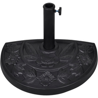 Resin Half Round Parasol Base