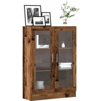 vidaXL Book Cabinet Old Wood 82.5x30.5x115 cm Engineered Wood
