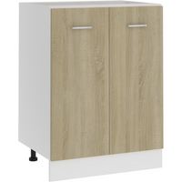 vidaXL Bottom Cabinet Lyon Sonoma Oak 60x46x81.5 cm Engineered Wood
