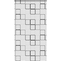 vidaXL Shower Roller Blind with Cassette 120x240 cm Fabric Width 116 cm