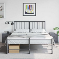 vidaXL Bedside Cabinets 2 pcs Anthracite 34.5x39x44 cm Steel