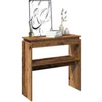 vidaXL Console Table Old Wood 102x30x80 cm Engineered Wood