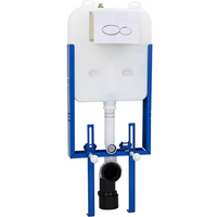 vidaXL Mounting Frame White Steel