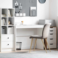 vidaXL Desk Other White 100 x 40 x 76 cm Engineered wood