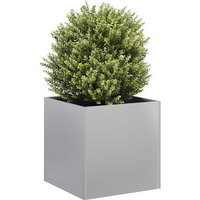 vidaXL Planter 40x40x40 cm Galvanised Steel