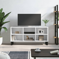 vidaXL TV Cabinet White 103.5x30x50 cm Engineered Wood