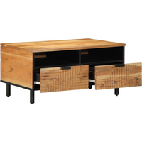 vidaXL Coffee Table Brown 80 x 54 x 40 cm Solid acacia wood