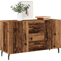 vidaXL Sideboard Old Wood 100x36x60 cm Engineered Wood