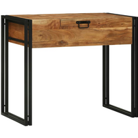 vidaXL Bedroom Dressing Tables Brown 90 x 50 x 75 cm Solid Acacia wood