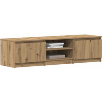 vidaXL TV Cabinet Artisan Oak 140x40x36 cm Engineered Wood