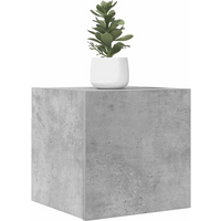 vidaXL Wall Mounted TV Cabinet Concrete Grey 30.5x30x30 cm