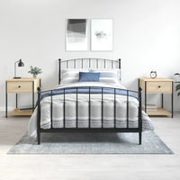vidaXL Bedside Tables 2 pcs Sonoma Oak 44x45x58 cm Engineered Wood