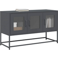 vidaXL TV Cabinet Anthracite 100.5x39x60.5 cm Cold-rolled Steel