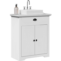 vidaXL Bathroom Sink Cabinet BODO White 70x35x80 cm