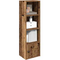 vidaXL Bookcase Old Wood 31x24x102 cm Engineered Wood