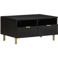 vidaXL Coffee Table Black 80x54x40 cm Engineered Wood