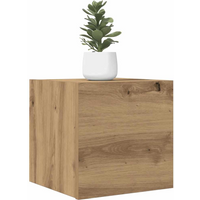 vidaXL Wall Mounted TV Cabinet Artisan Oak 30.5x30x30 cm