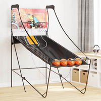 vidaXL Basketball Arcade Machine with 4 Balls for 2 Players