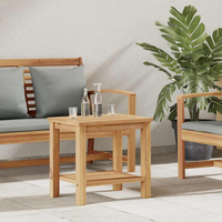 vidaXL Coffee Table Brown 50 x 35 x 45 cm Solid teak wood