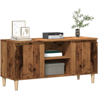 vidaXL TV Cabinet Old Wood 102x35x50 cm Engineered Wood