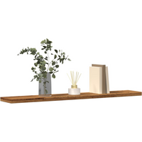 vidaXL Bookshelf Boards 4 pcs Old Wood 60x10x1.5 cm Engineered Wood