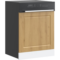 vidaXL Dishwasher Panel Porto Artisan Oak 60x1.5x67 cm Engineered Wood