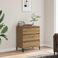 vidaXL Sideboard Artisan Oak 60x35x70 cm Engineered Wood