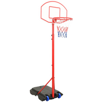vidaXL Portable Basketball Play Set Adjustable 200-236 cm