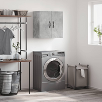 vidaXL Wall Cabinet Concrete Grey 60x31x60 cm Engineered Wood
