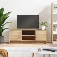 vidaXL TV Cabinet Sonoma Oak 102x30x37.5 cm Engineered Wood