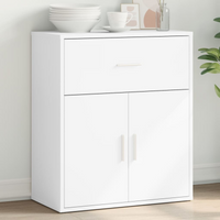 vidaXL Sideboard White 60x31x70 cm Engineered Wood
