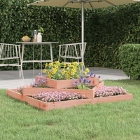 vidaXL Planter 112x112x27 cm Solid Wood Douglas