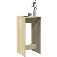 vidaXL Bar Table Sonoma Oak 51x50x103.5 cm Engineered Wood