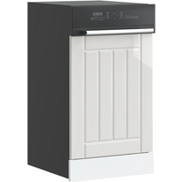 vidaXL Dishwasher Panel Lucca High Gloss White Engineered Wood